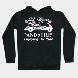 Anniversary Gift 22 years Wedding Marriage Hoodie